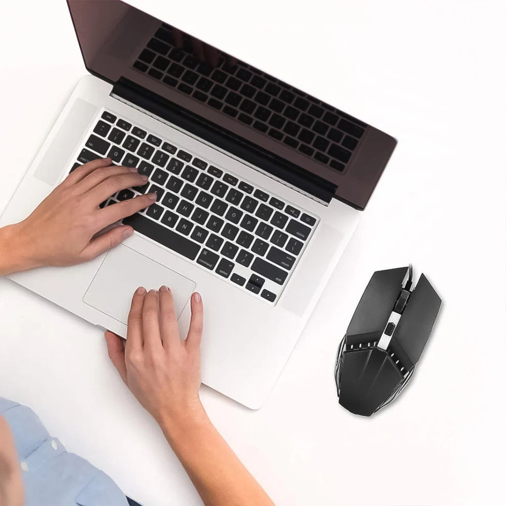 FireVex Wired Gaming Mouse – Ergonomic Design & RGB Lighting
