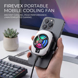 FireVex Portable Mobile Cooling Fan – Adjustable Phone Radiator